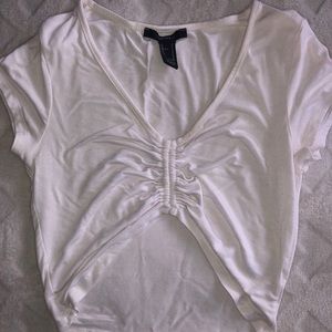 Forever 21 Ruched Crop Top